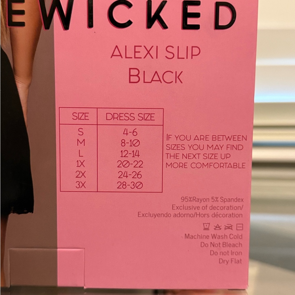 BeWicked Alexi Black Slip Dress - Picture 8 of 9